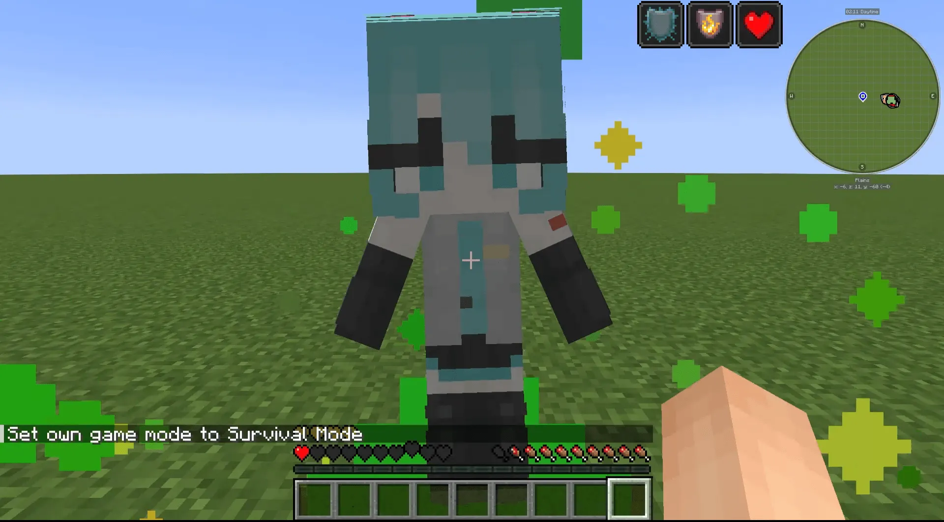 Chibi Player Totem — скриншот 1 (Текстуры, Minecraft)