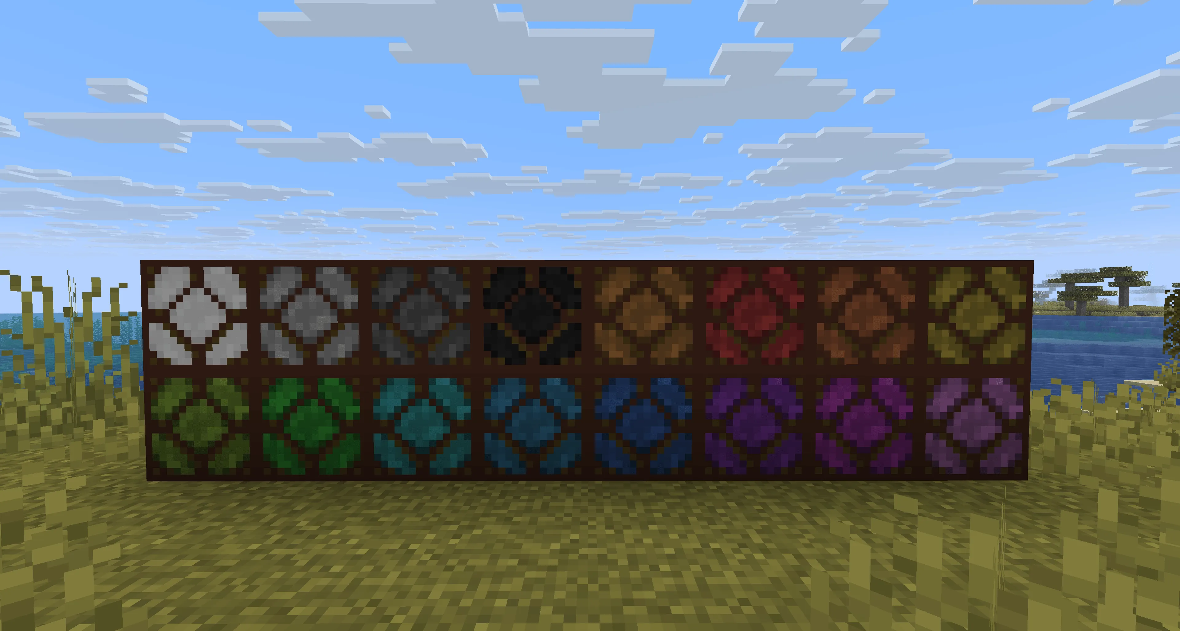 Multicolored Redstone Lamps — скриншот 1 (Моды, Minecraft)