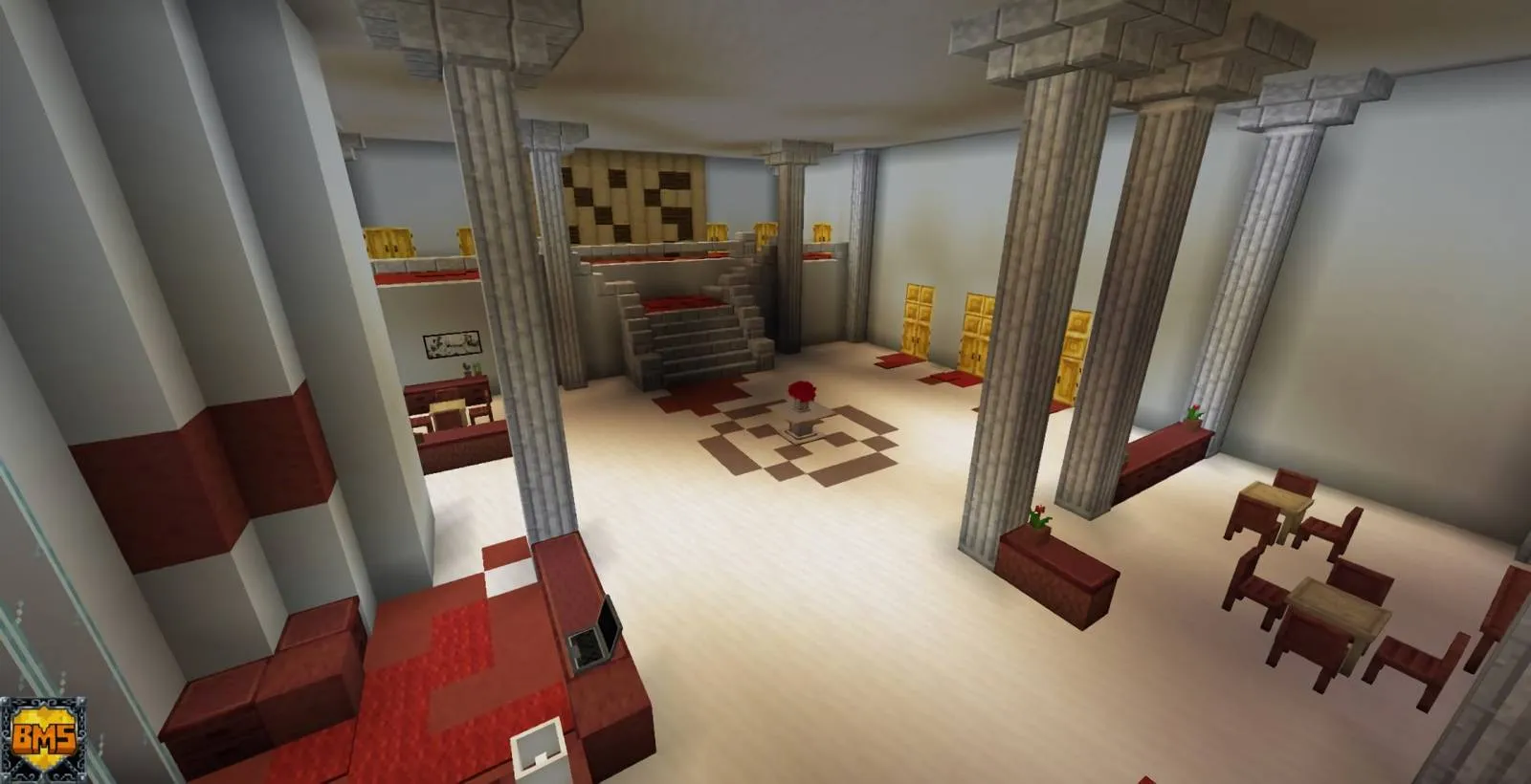 Building Miraculous Space, Карты, Minecraft