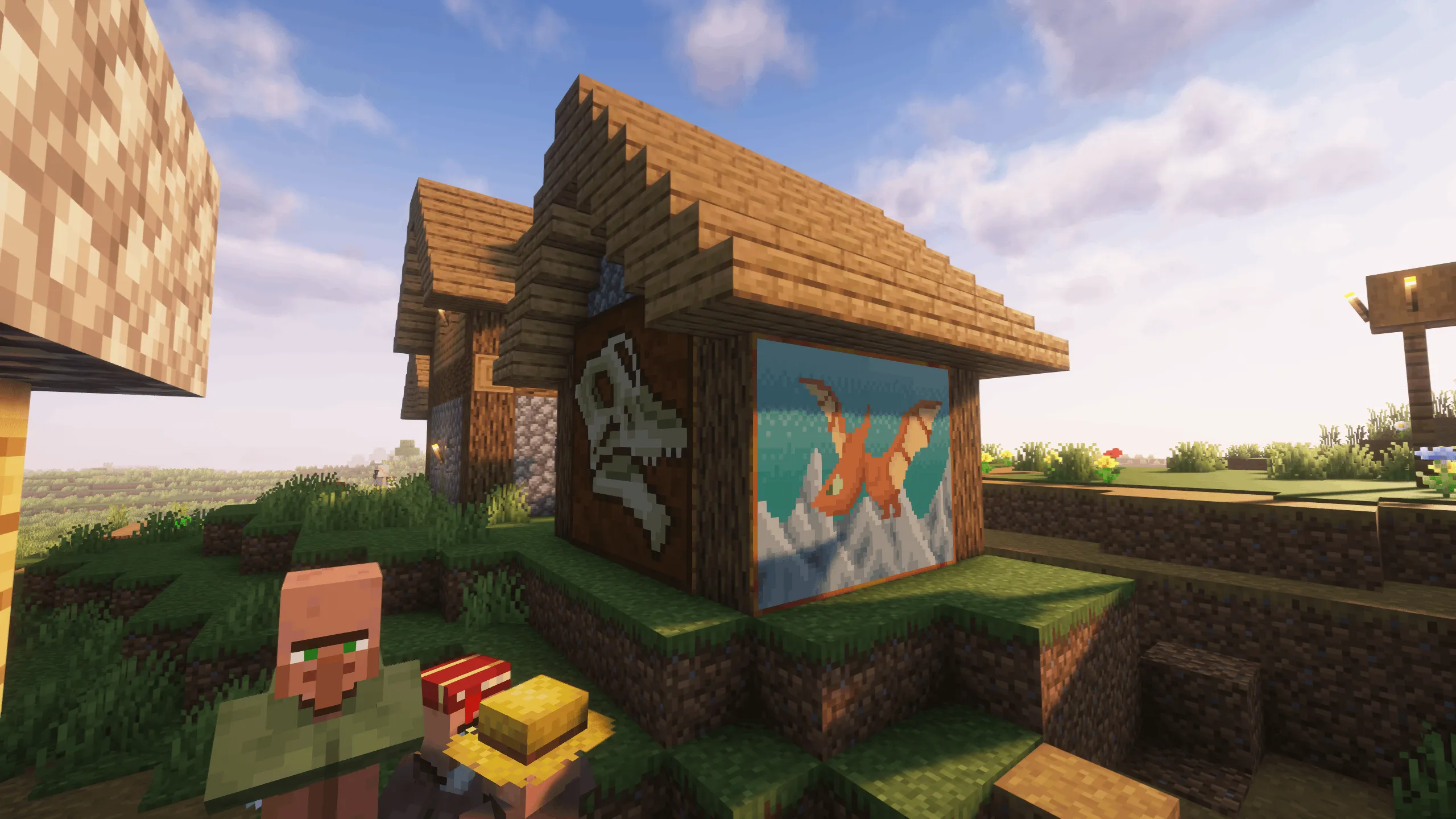 Prehistoric Paintings - Dinosaurs, Landscapes..., Моды, Minecraft
