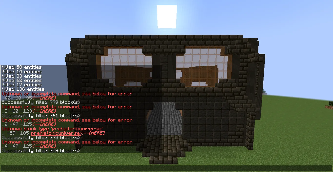 Prehistoric Universe, Моды, Minecraft