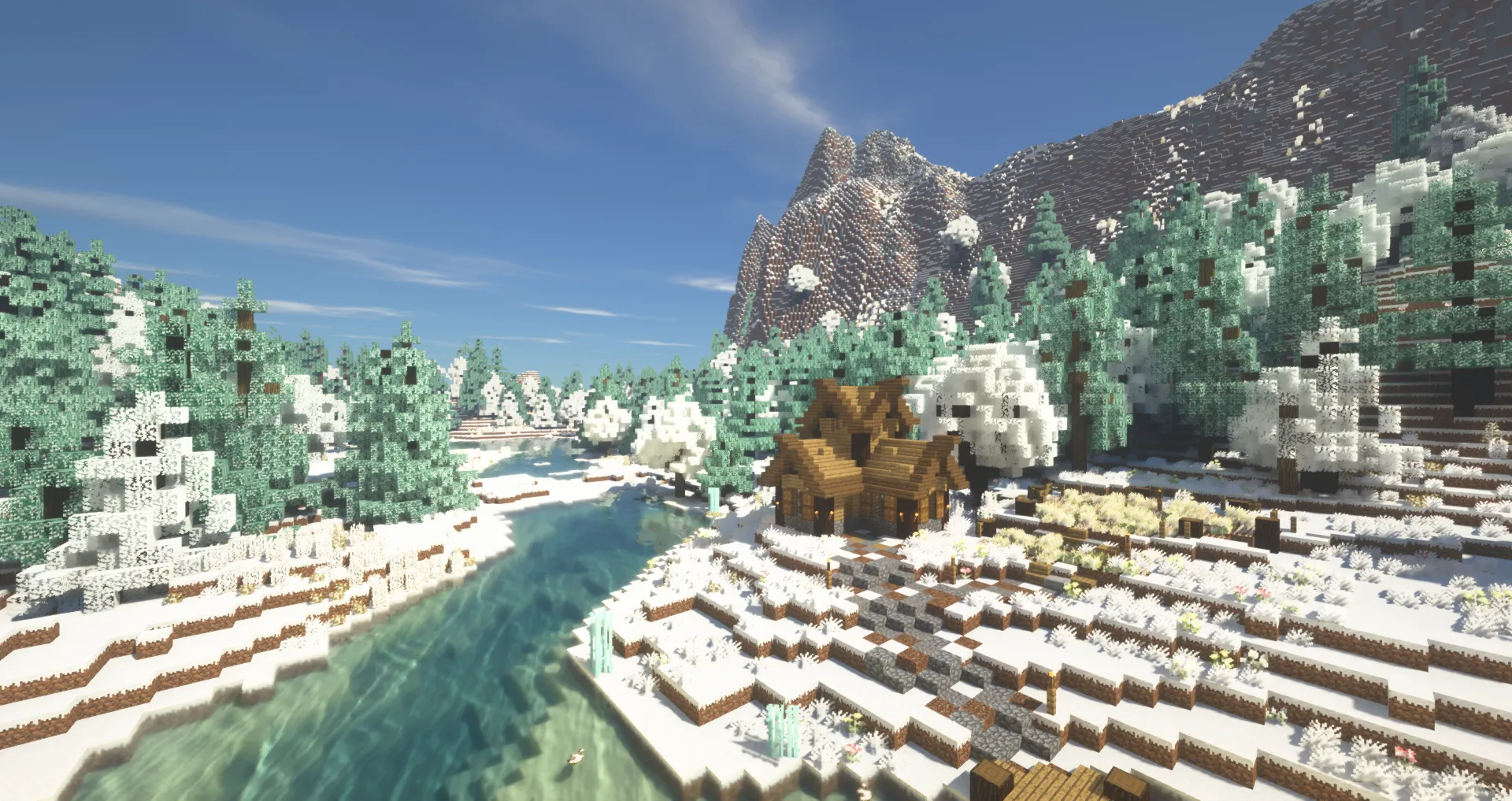 (Long)Mes'easons TexturePack 1.13.1 — скриншот 4 (Текстуры, Minecraft)