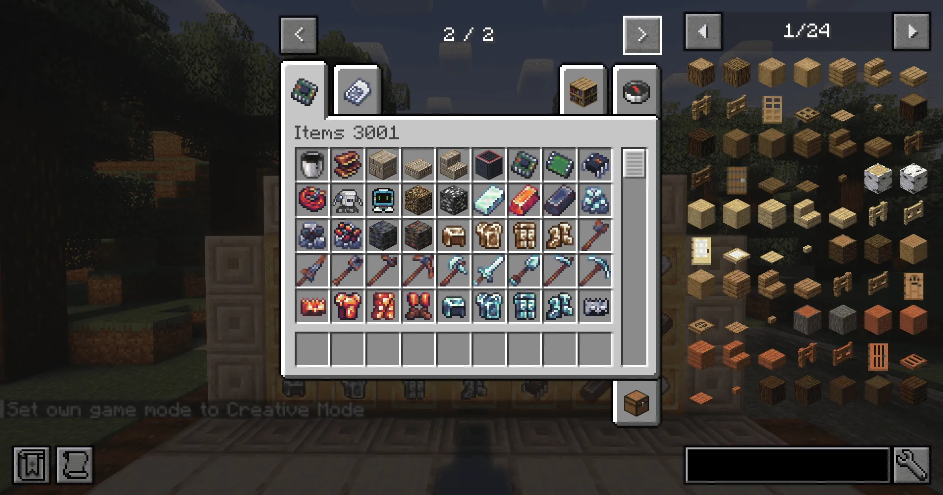 Robotica, Моды, Minecraft