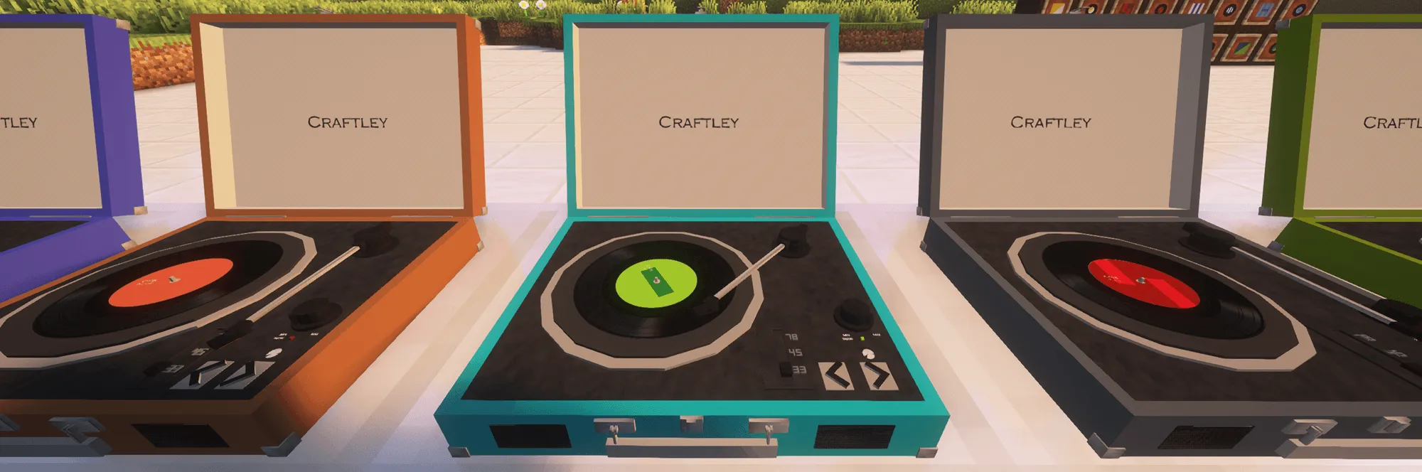 Record Players - The Jukebox Reimagined, Дата-паки, Minecraft