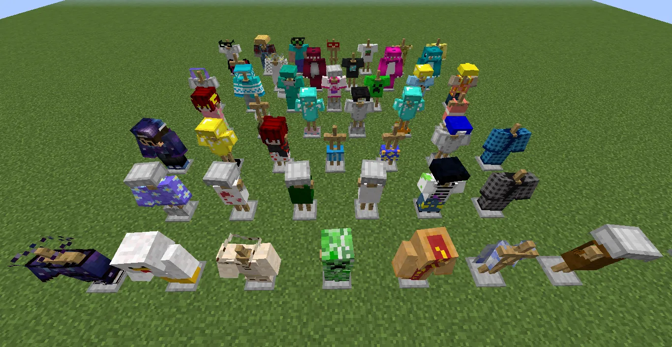 ClothingPlus, Моды, Minecraft