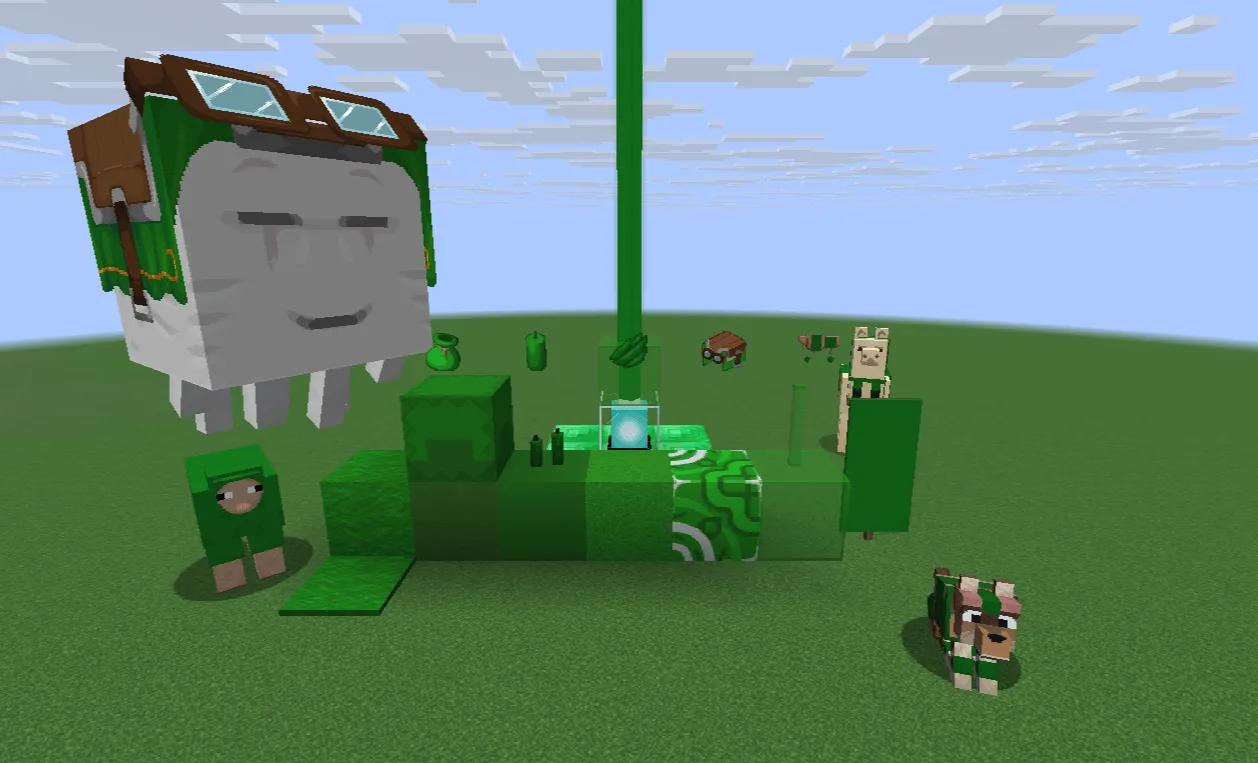 Greenify Faithful 64x — скриншот 3 (Текстуры, Minecraft)