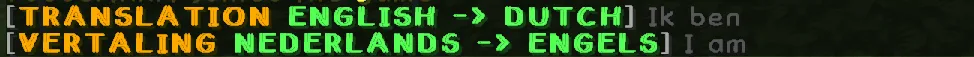 Translator English-Dutch/Dutch-English — скриншот 1 (Плагины, Minecraft)