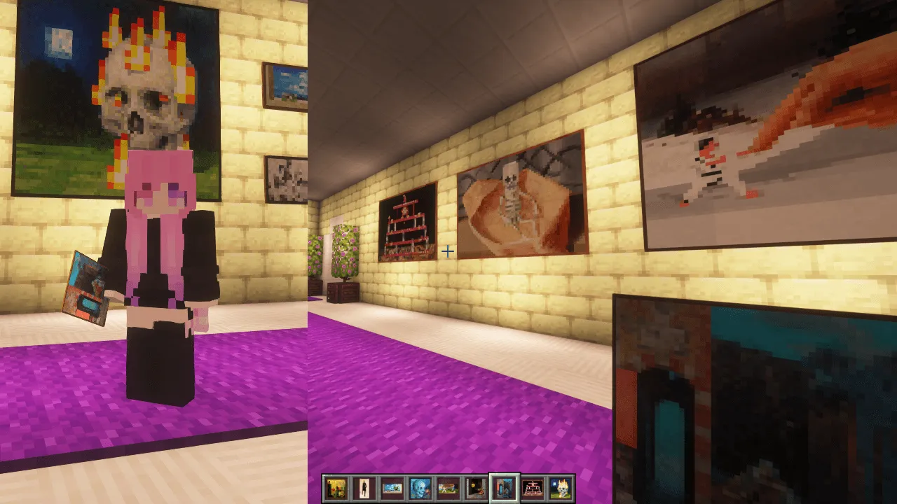 Undopia Unique Painting Items, Текстуры, Minecraft
