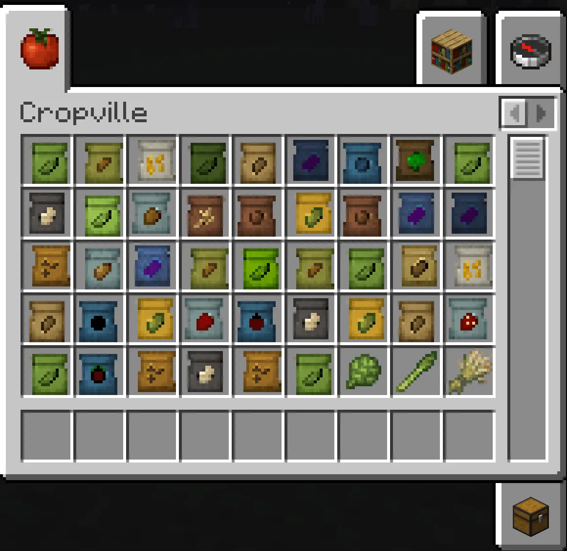 Cropville, Моды, Minecraft