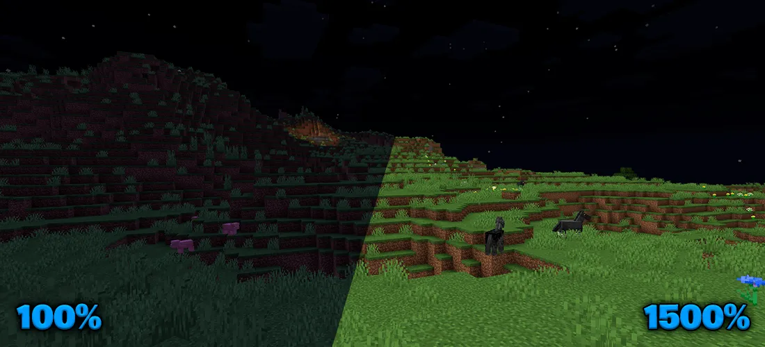 Simple Fullbright (Fabric, Forge, NeoForge), Моды, Minecraft