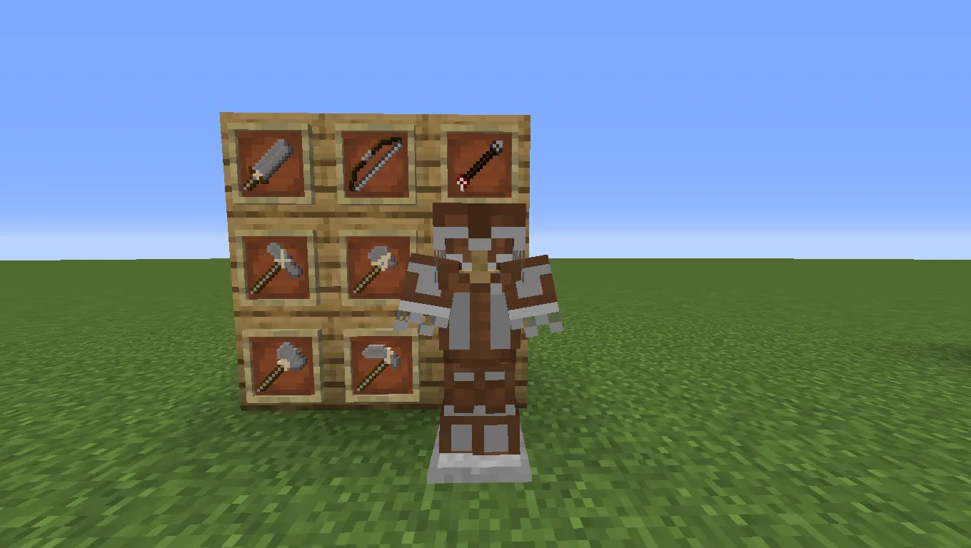 TimberTam's Tools and Armour, Текстуры, Minecraft