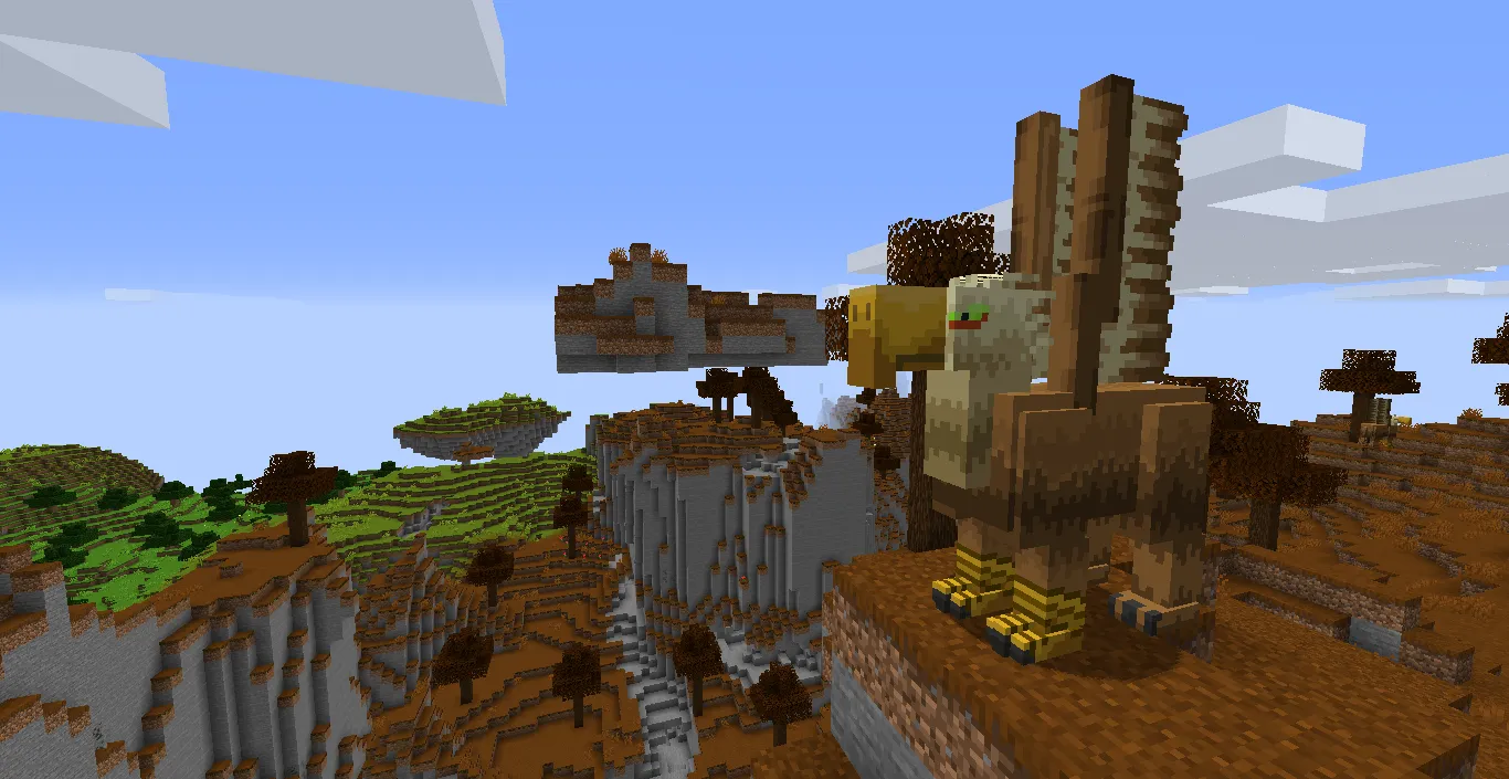 Fantasia: a land of pure magic, Моды, Minecraft