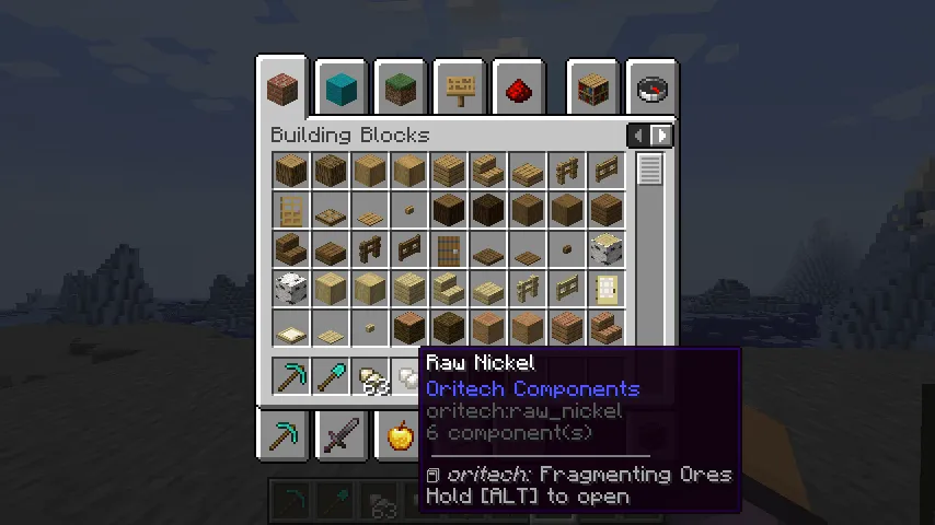 Oracle Index, Моды, Minecraft