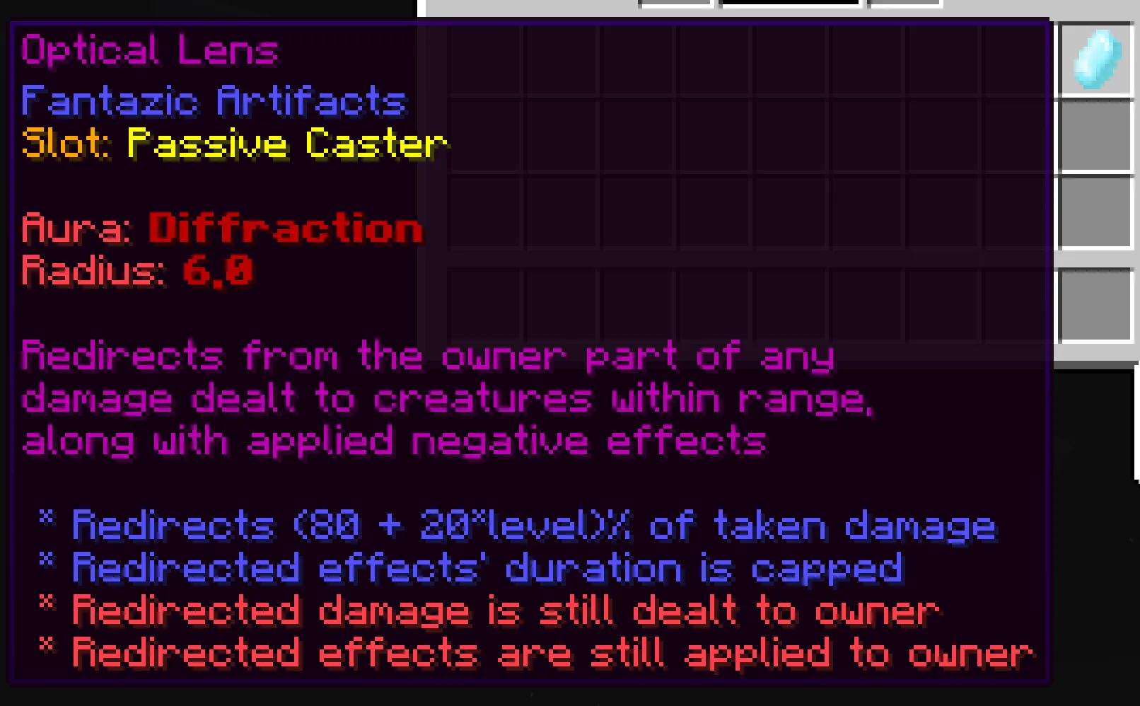 Fantazia, Моды, Minecraft