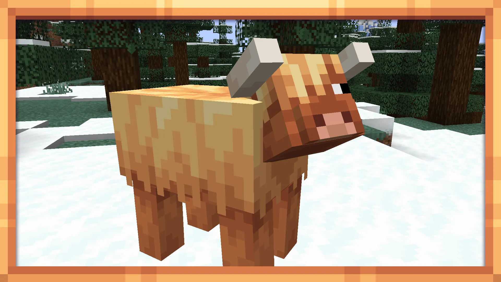 Wooly Cold Cows — скриншот 1 (Текстуры, Minecraft)