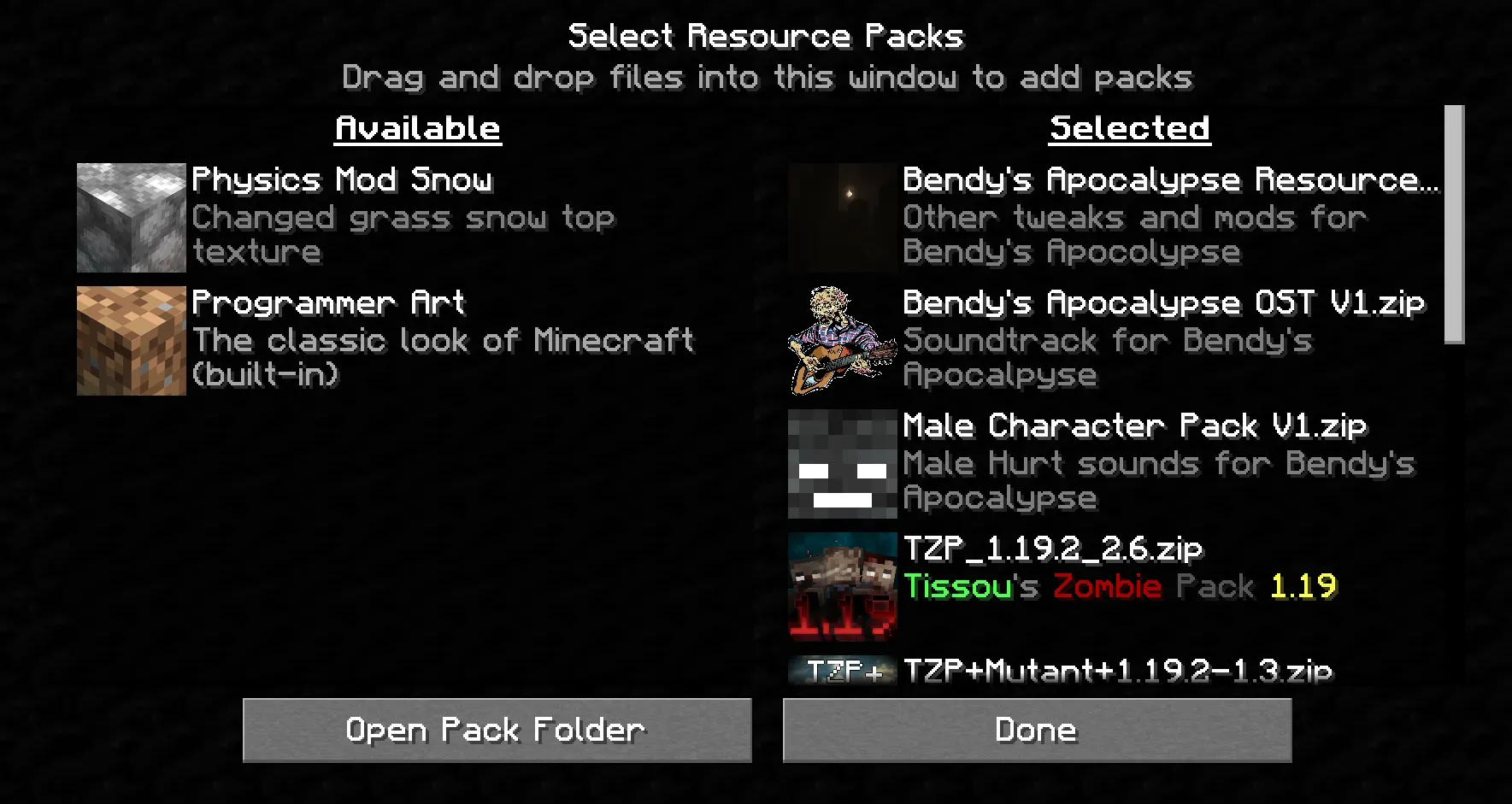 Female Character Pack for Bendy's Apocalypse — скриншот 1 (Текстуры, Minecraft)