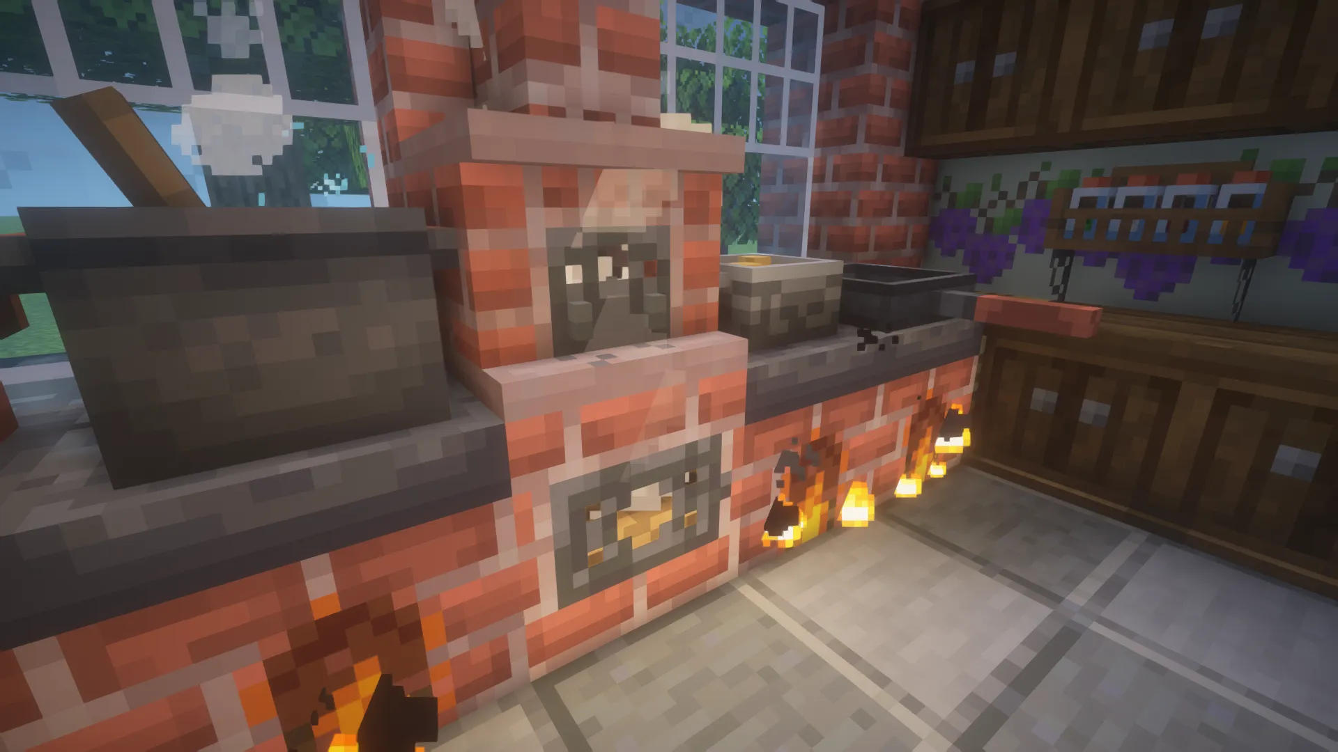 Blockier Oven (Extra Delight), Текстуры, Minecraft
