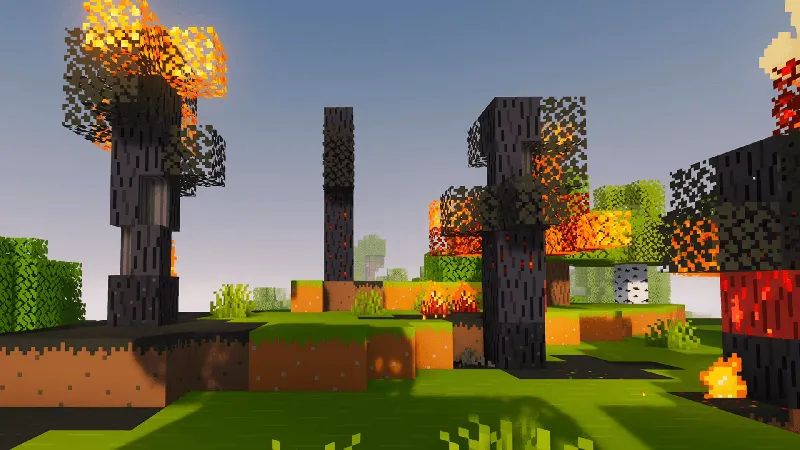 Burnt Bones, Текстуры, Minecraft