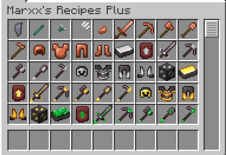 Marxx's_Recipes_Plus — скриншот 19 (Моды, Minecraft)