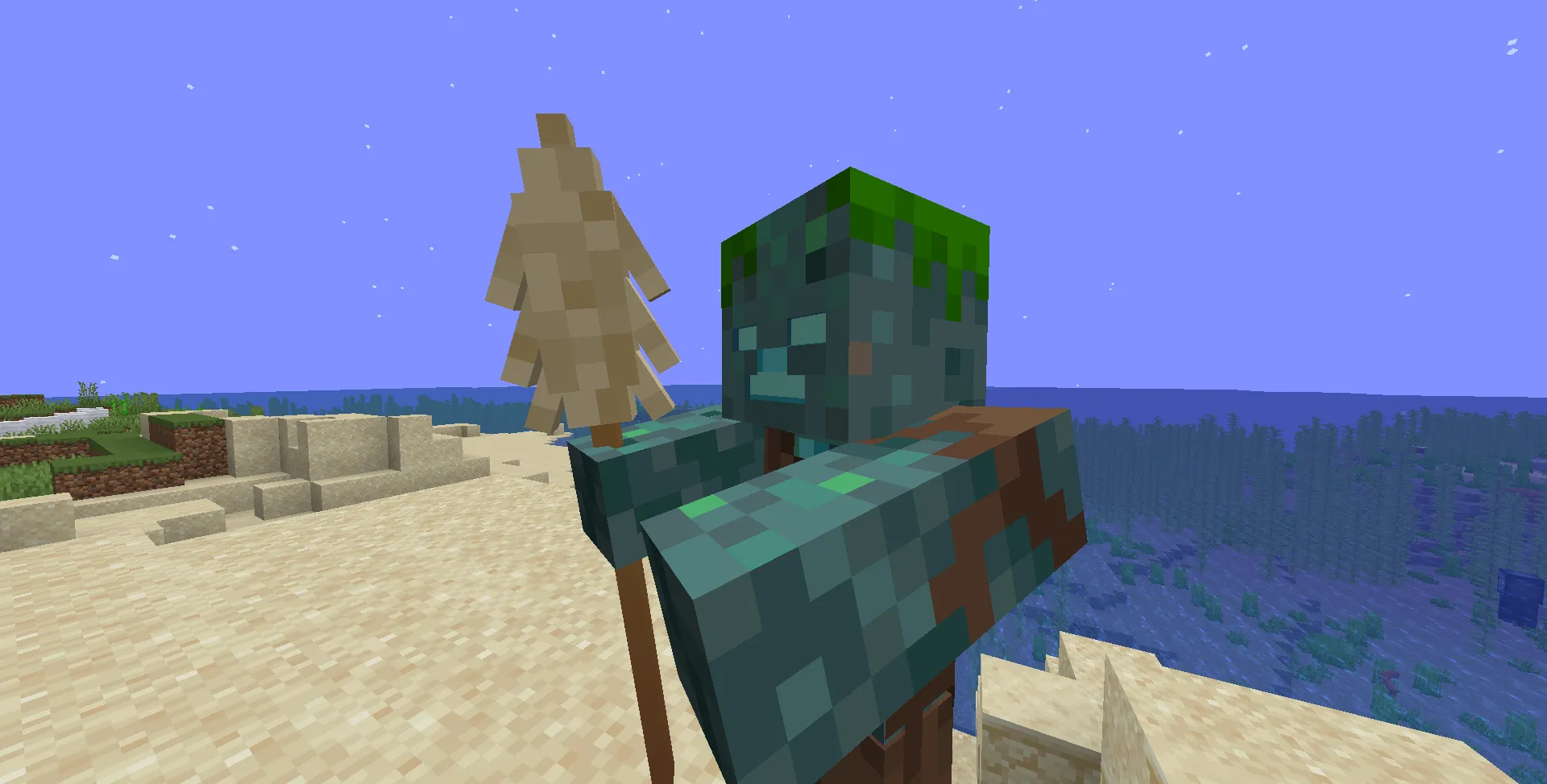 NOTLIVES's Ancient harpoon-Trident — скриншот 3 (Текстуры, Minecraft)