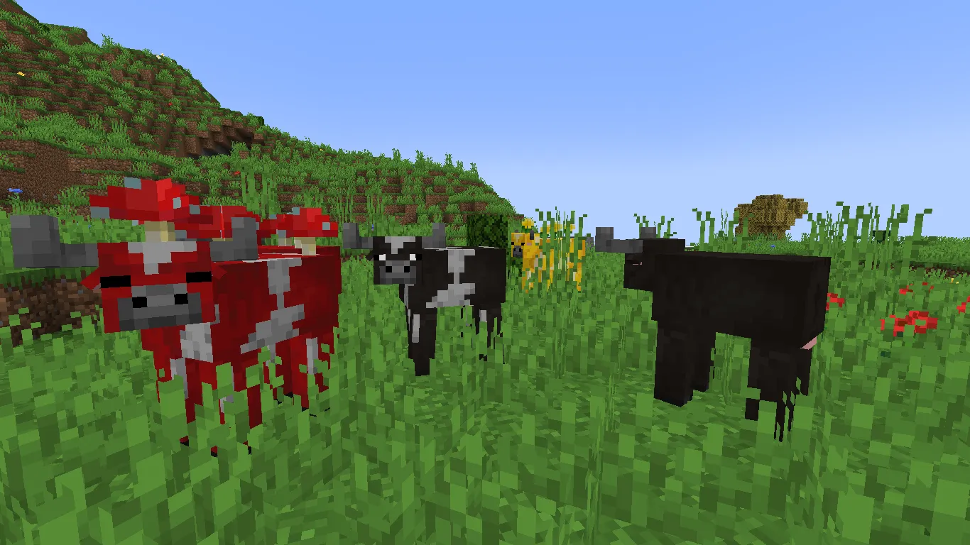 Enemy Expansion Bulls, Текстуры, Minecraft