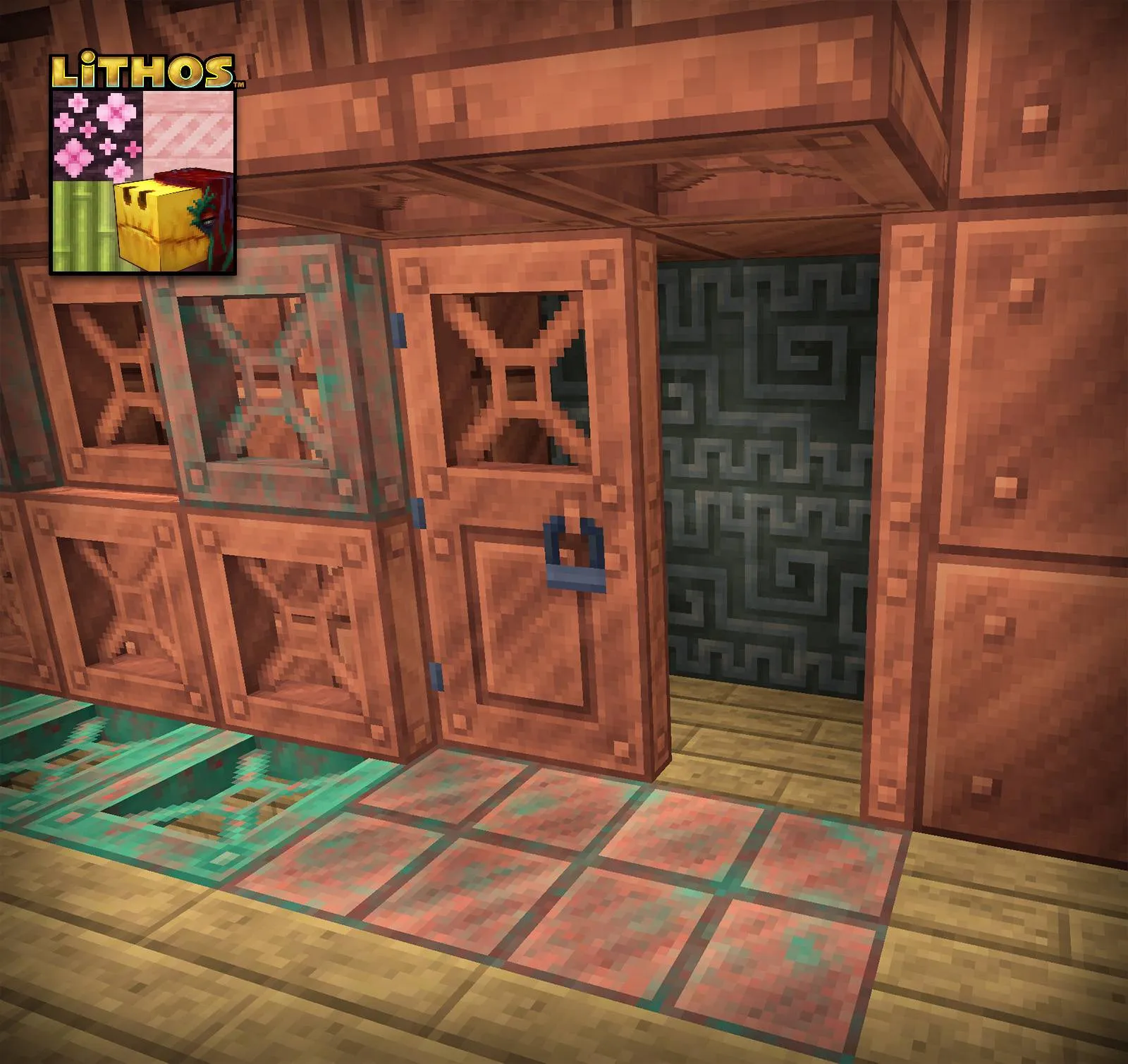 Lithos 32x Resource Pack — скриншот 1 (Текстуры, Minecraft)