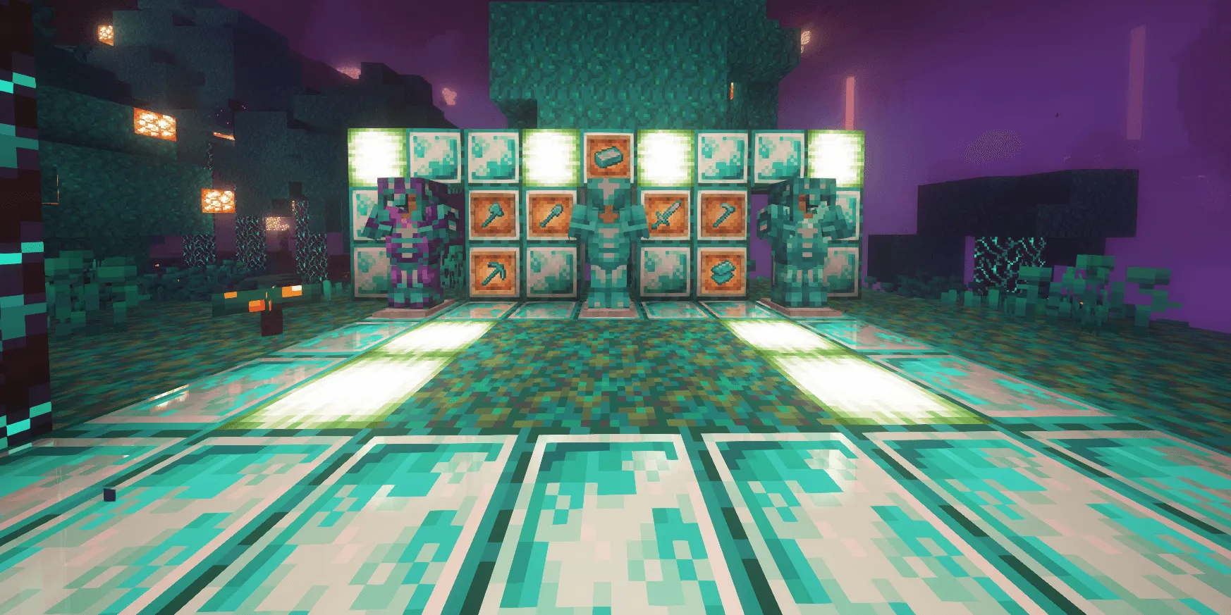 Netherite, but Diamond, Текстуры, Minecraft