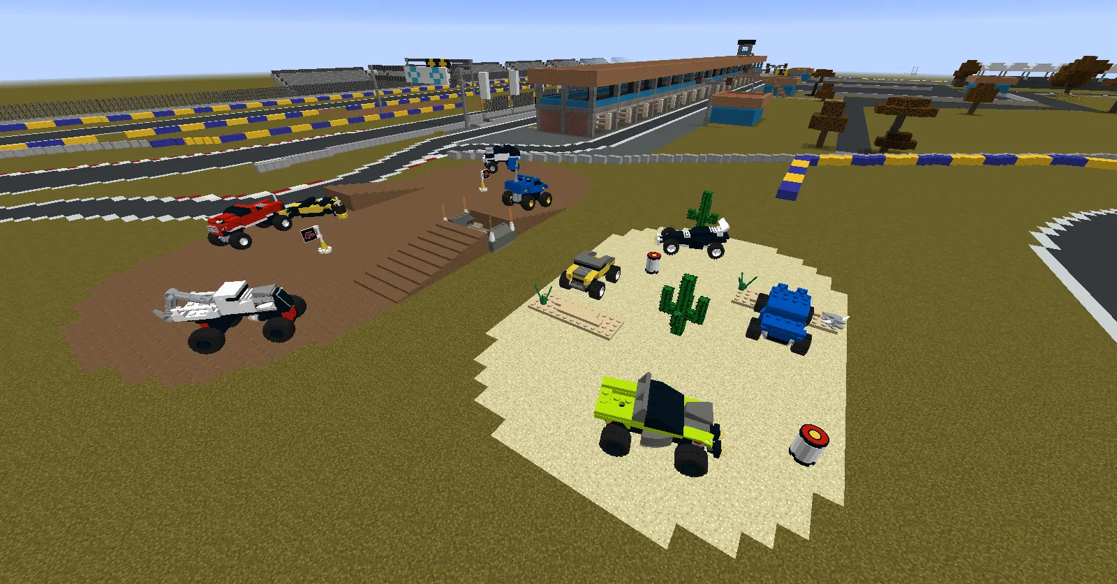 BrickRacers — скриншот 4 (Моды, Minecraft)