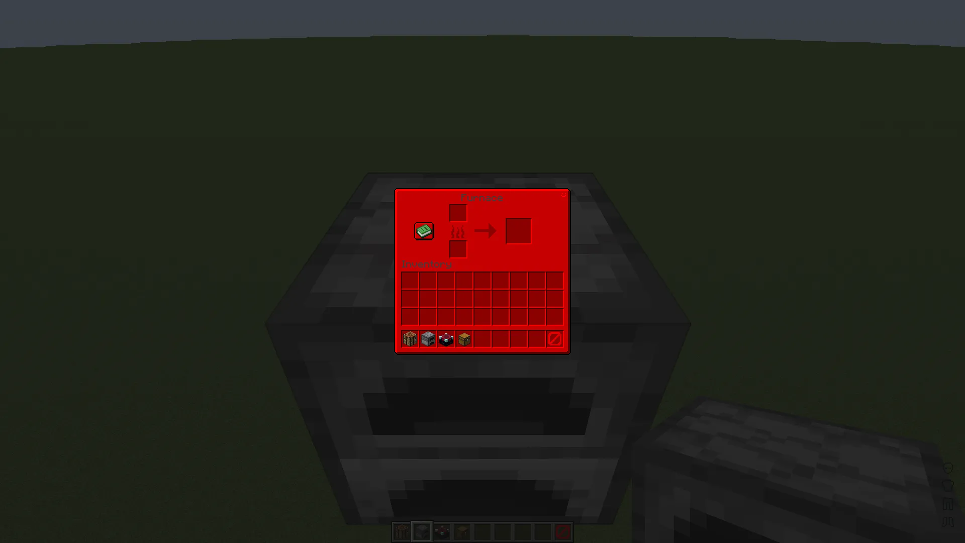 ElijahDoesMC's Red GUI — скриншот 2 (Текстуры, Minecraft)