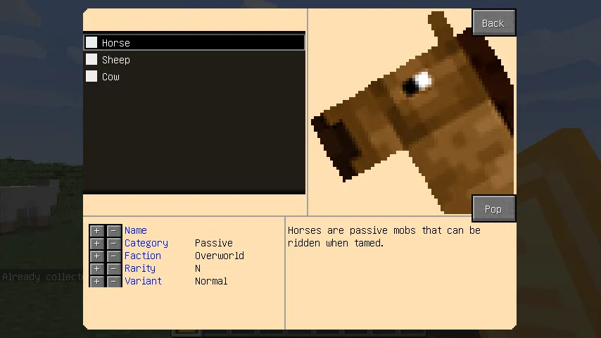 CardCollections, Моды, Minecraft