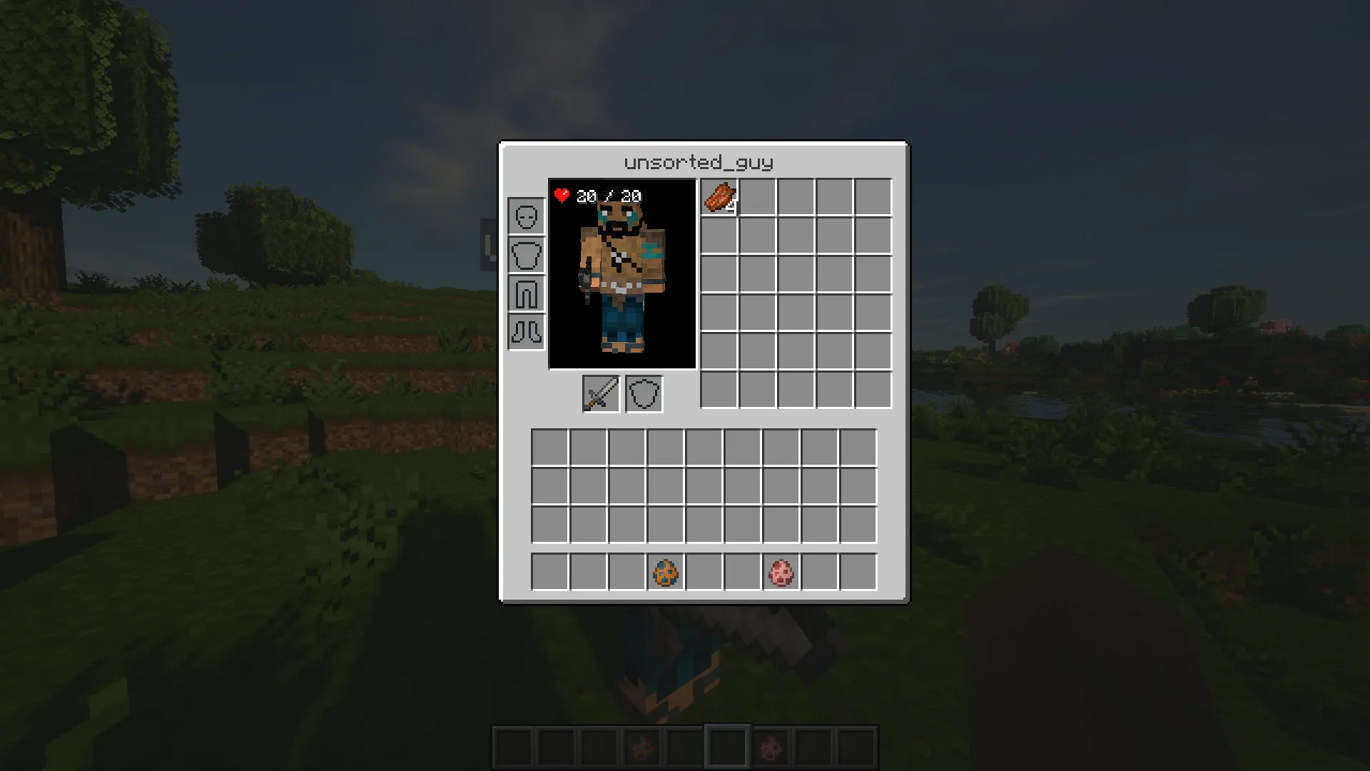 Unsorted Guy, Моды, Minecraft