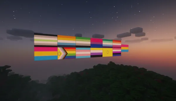 Pride Paintings, Моды, Minecraft