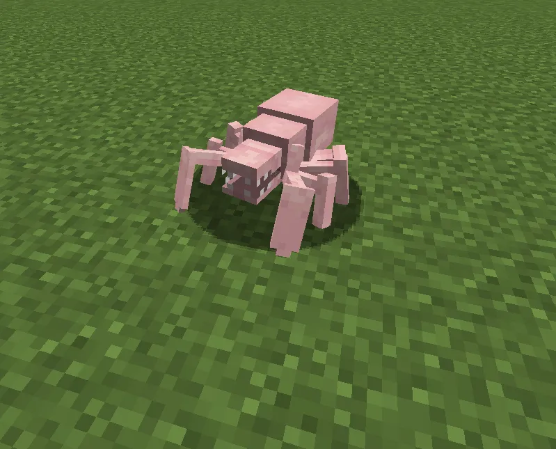 Spider Glyphids, Текстуры, Minecraft