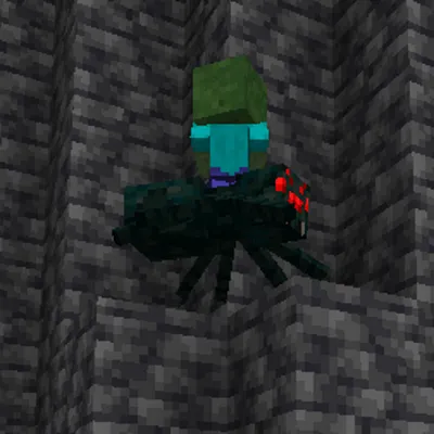 Deep Cave Spiders — скриншот 1 (Плагины, Minecraft)