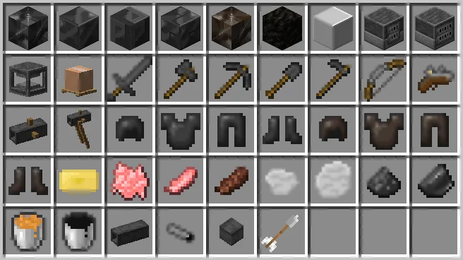 Flints and Additions, Моды, Minecraft