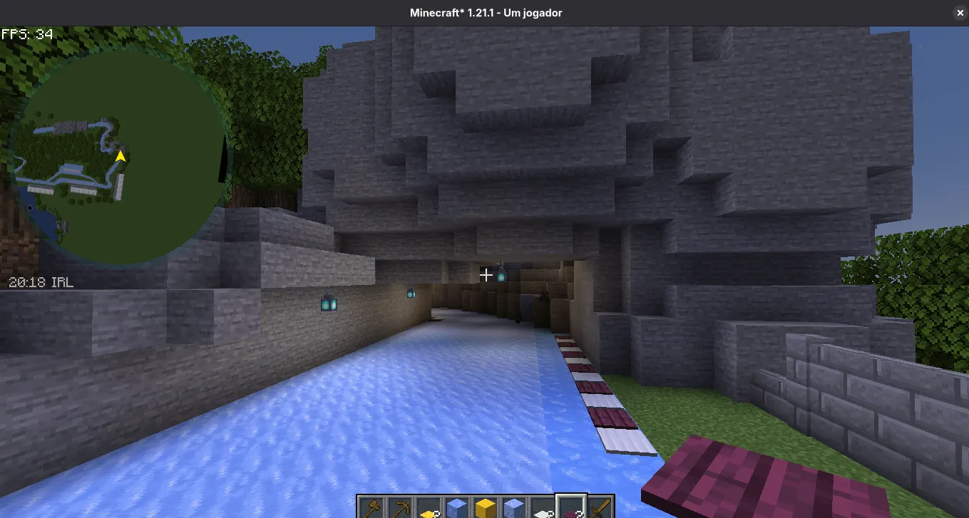 Trial Mountain Ice Boat, Карты, Minecraft