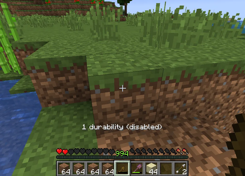 Items Don't Break! — скриншот 3 (Моды, Minecraft)