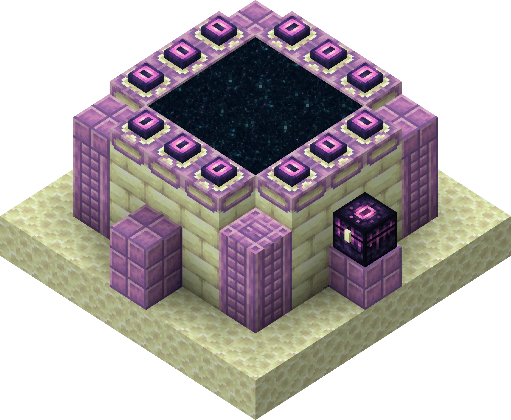 Fancy End | End Aesthetic Overhaul — скриншот 10 (Текстуры, Minecraft)