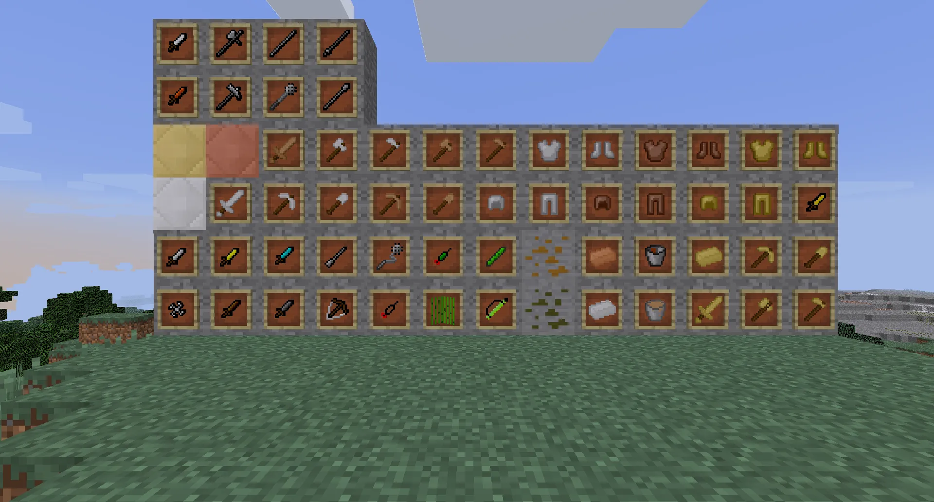 More Weapons Mod by OceLots33 — скриншот 1 (Моды, Minecraft)
