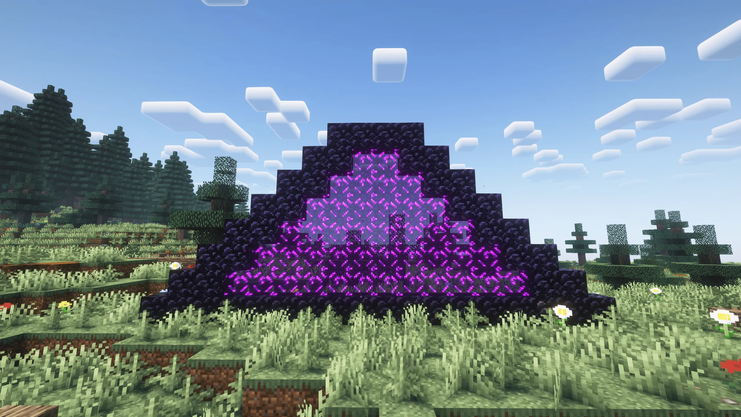 Custom Nether Portals [Any Shape Nether Portals], Моды, Minecraft