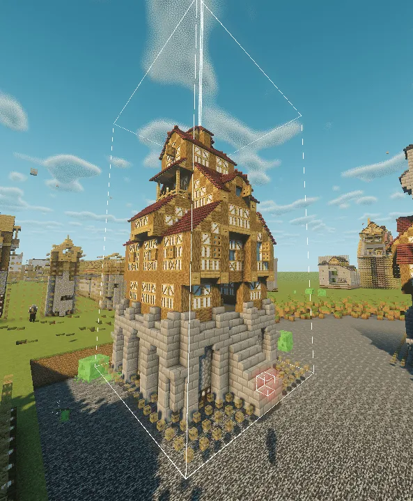 Medieval Oak Extension and Optimization Style Pack for MineColonies — скриншот 19 (Аддоны, Minecraft)