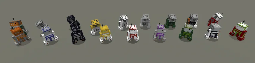 Fishy's Astromech Wolves — скриншот 7 (Текстуры, Minecraft)