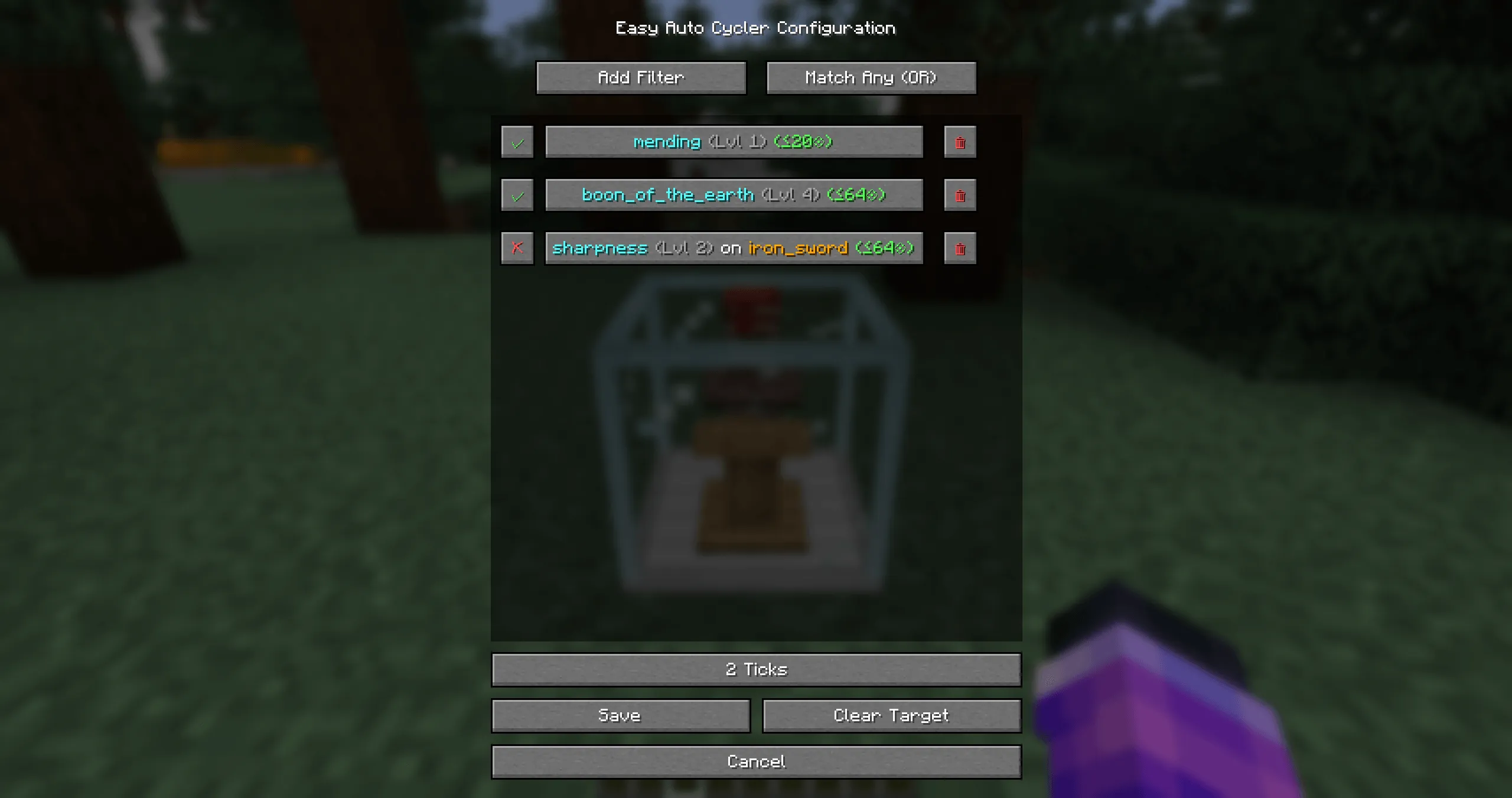 Easy Auto Cycler, Моды, Minecraft