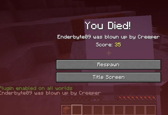 KeepChoice — скриншот 4 (Плагины, Minecraft)