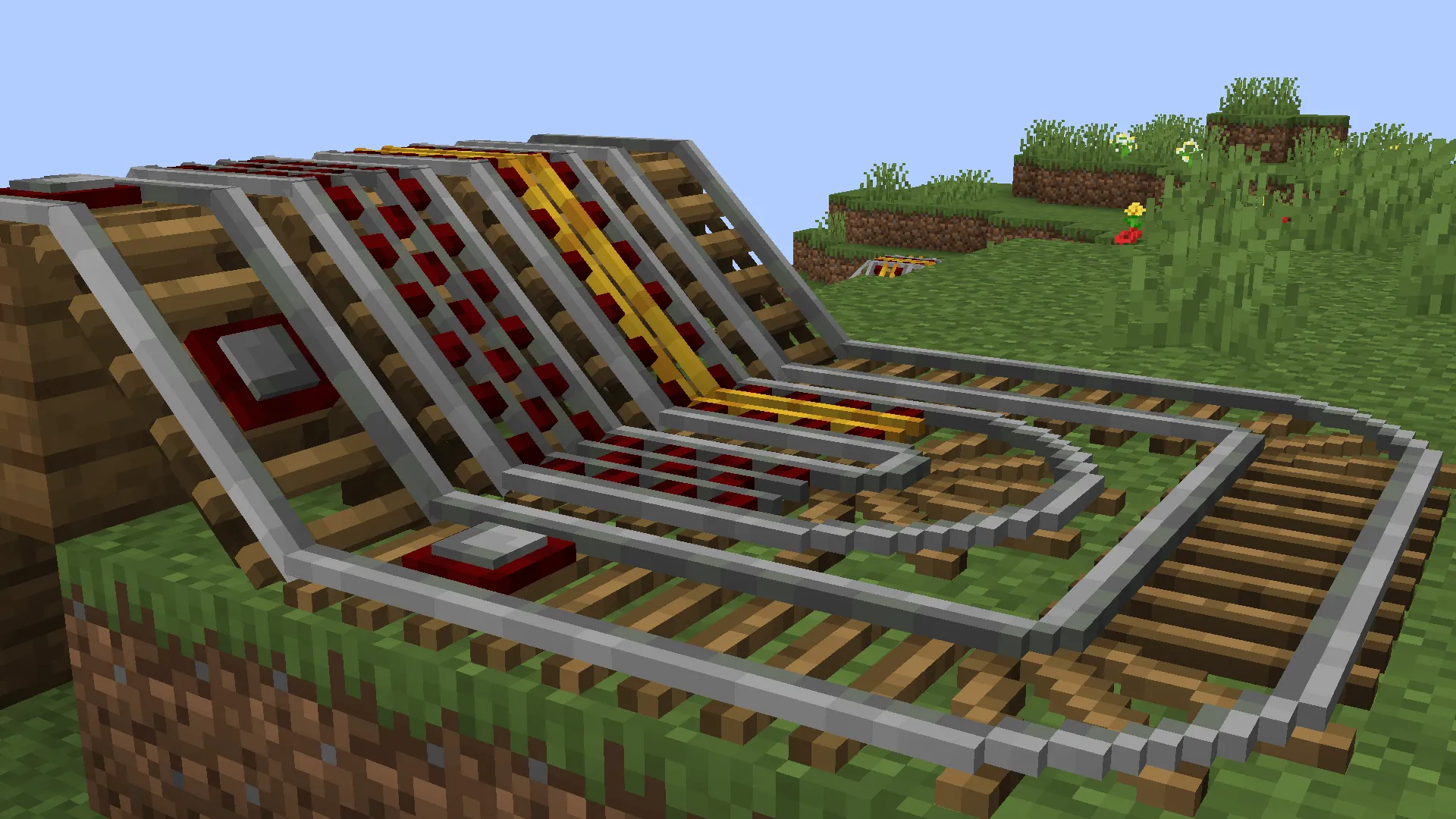Bane's Dreamy Rails! — скриншот 1 (Текстуры, Minecraft)