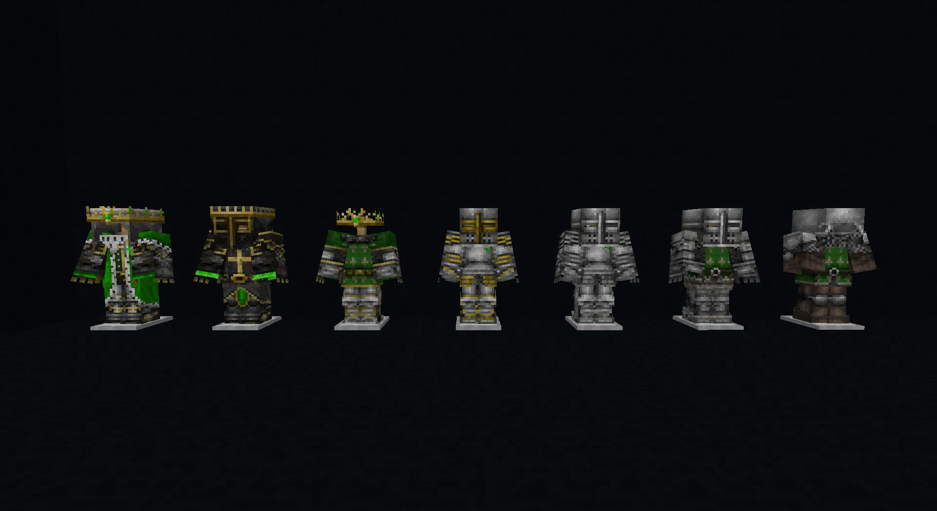 Medieval Kingdom Armors — скриншот 1 (Моды, Minecraft)