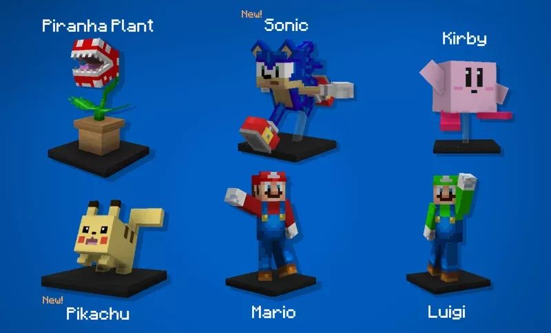 Amiibo Figures — скриншот 3 (Текстуры, Minecraft)