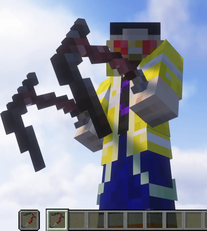 Lara Croft's Climbing Axe/ Ice Pick (Tomb raider) — скриншот 1 (Текстуры, Minecraft)