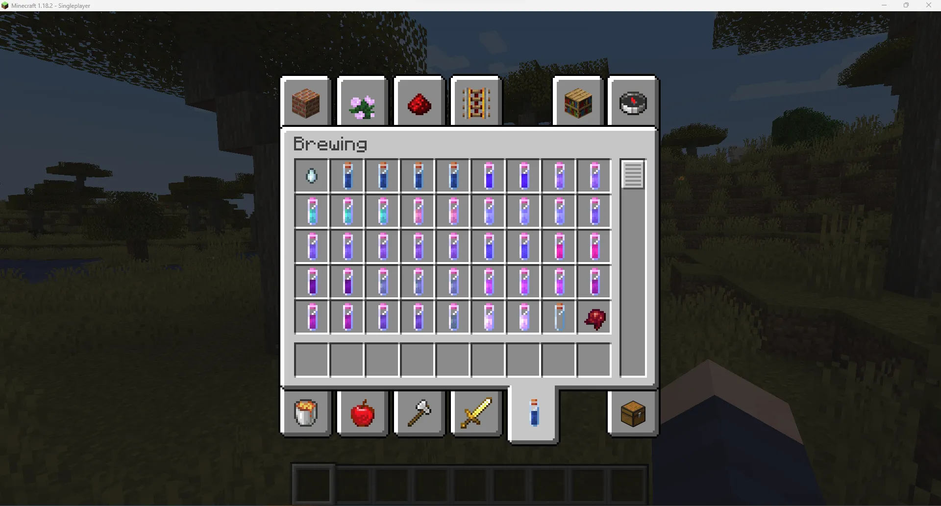 Chemistry Potions — скриншот 1 (Текстуры, Minecraft)