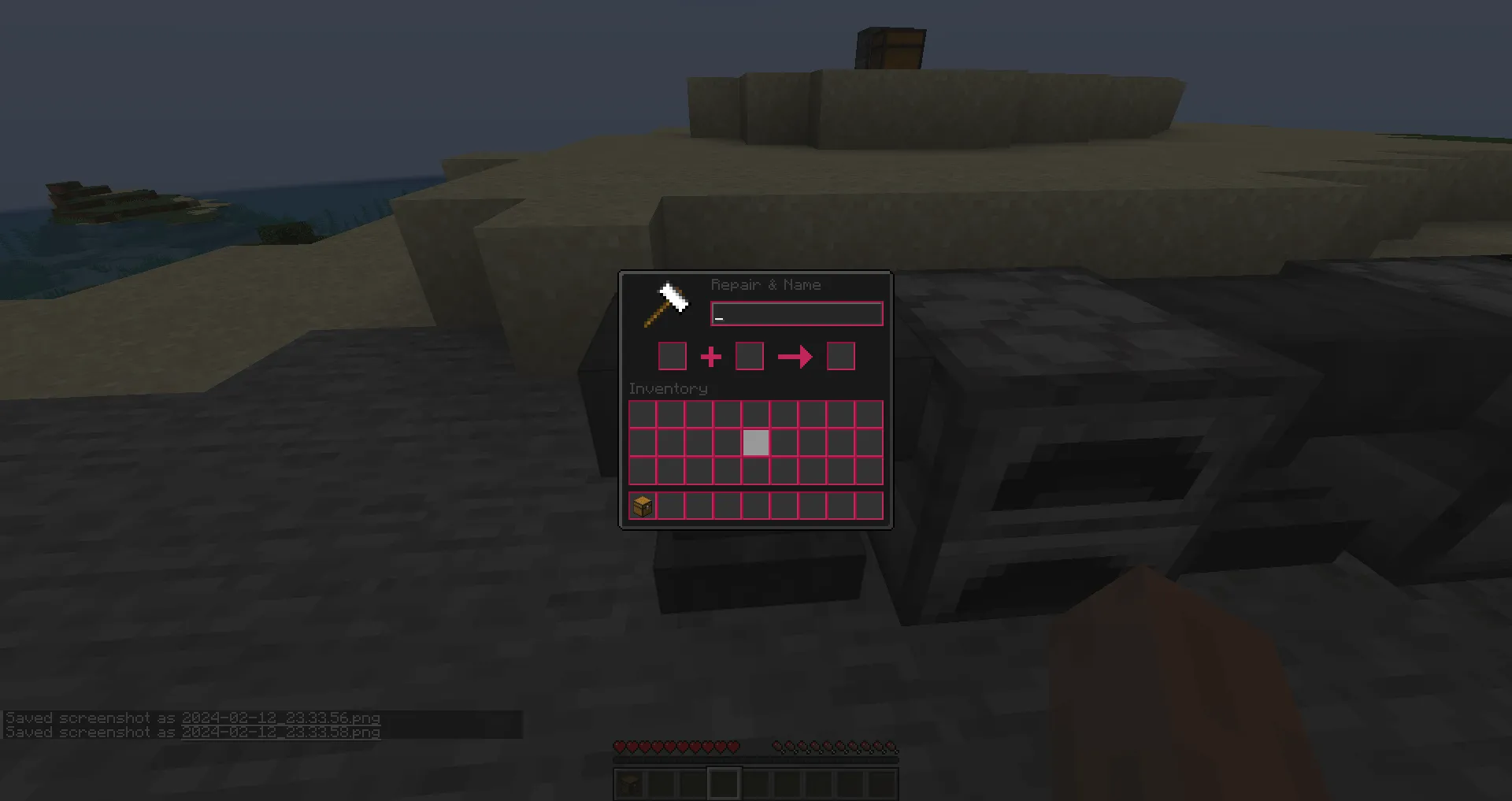 Dark-Pink-GUI — скриншот 4 (Текстуры, Minecraft)